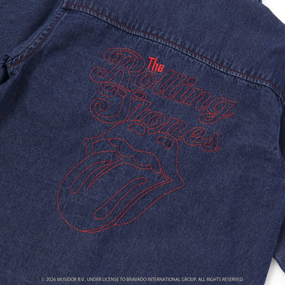 日本童裝 Slap Slip x The Rolling Stones 牛仔外套 90-130cm 男童款/女童款 秋季 OUTERWEAR 其他品牌童裝