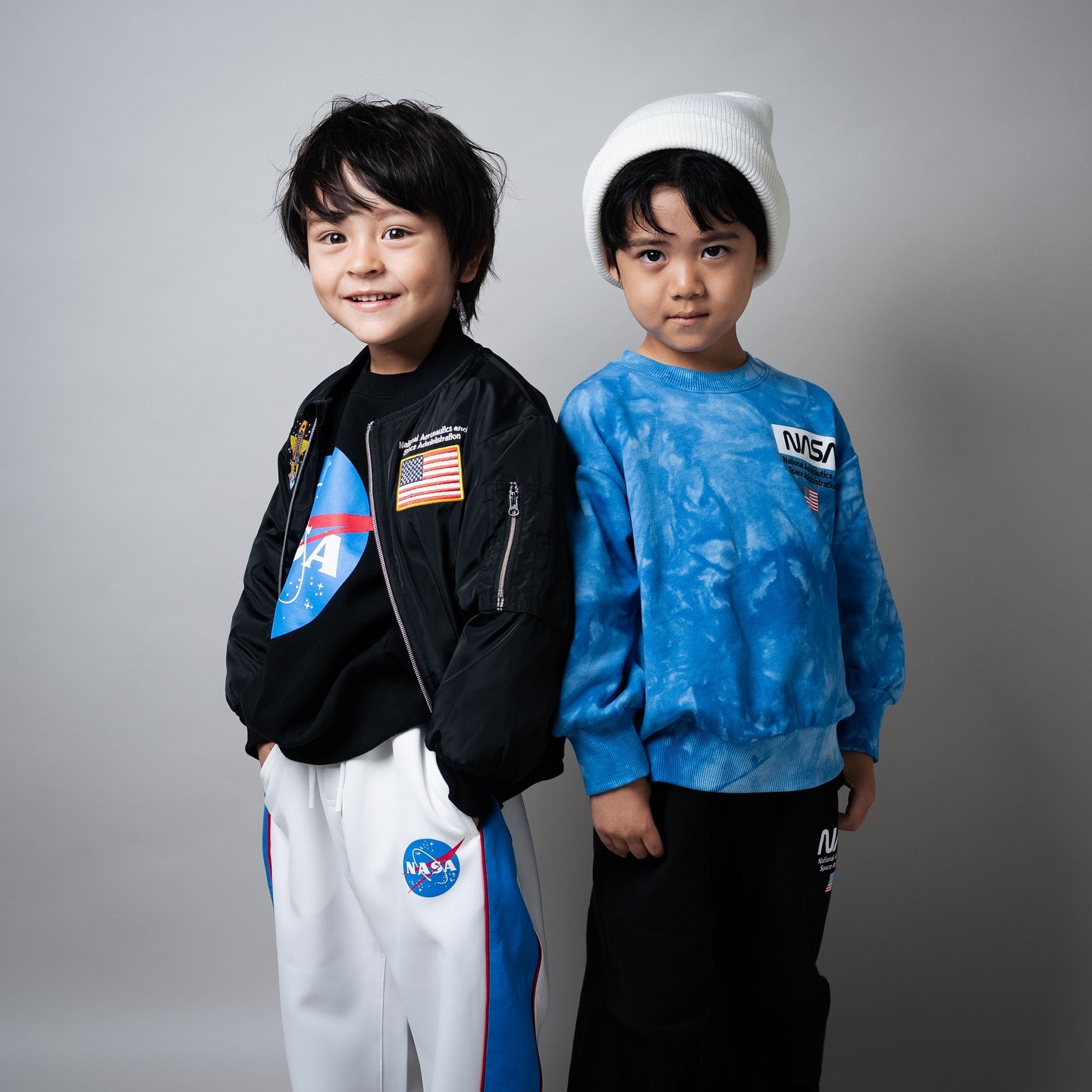 現貨區1-2日寄出--日本童裝 Birthday Nasa衛衣/外套 120cm 男童款 秋季 TOPS OUTERWEAR