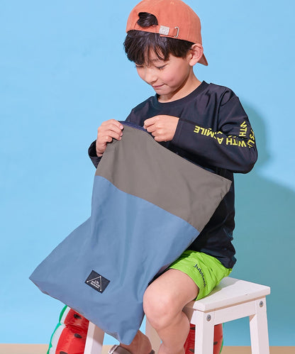 Japanese children's clothing dev!rock waterproof series stand collar thin jacket 100-160cm boys/girls spring and summer outerwear