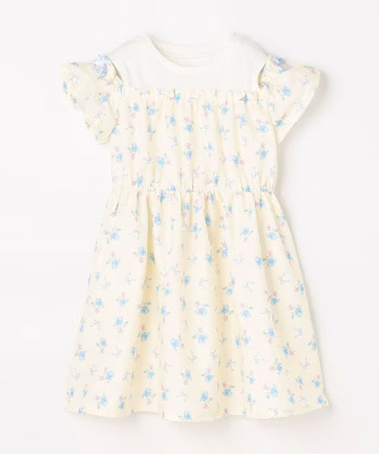 日本童裝 aF#a325 露肩連身裙 100-150cm 女童款 夏季 DRESSES