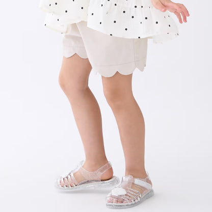 日本童裝 pe#main 防污系列 花邊短褲 80-130cm 女童款 夏季 PANTS