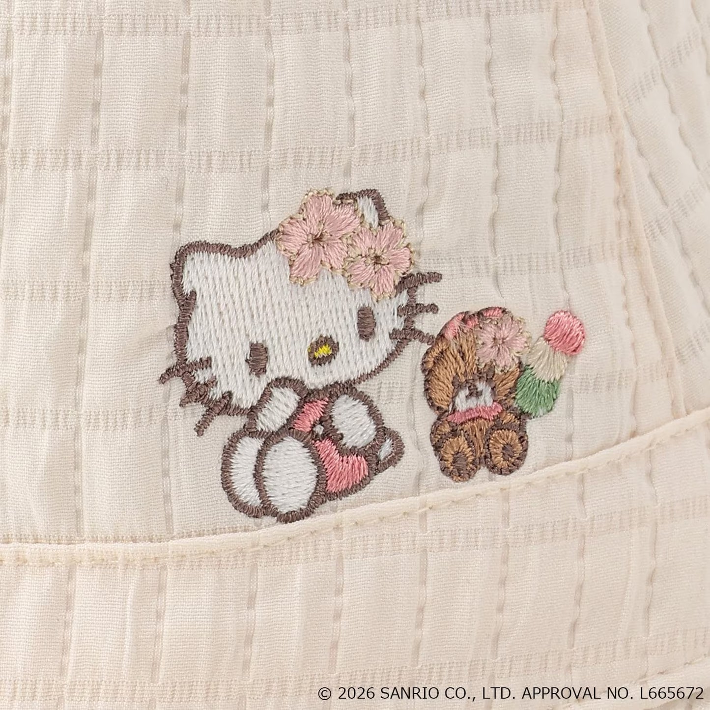 日本直送 pe#main x 【Sanrio】漁夫帽 50-54cm 帽系列