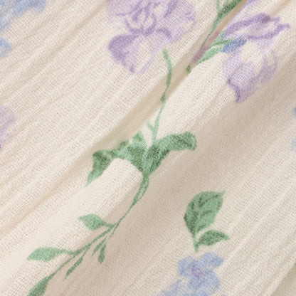 日本童裝 pe#main 接觸冷感 楊柳裙邊長衫 80-130cm 女童款 夏季 TOPS