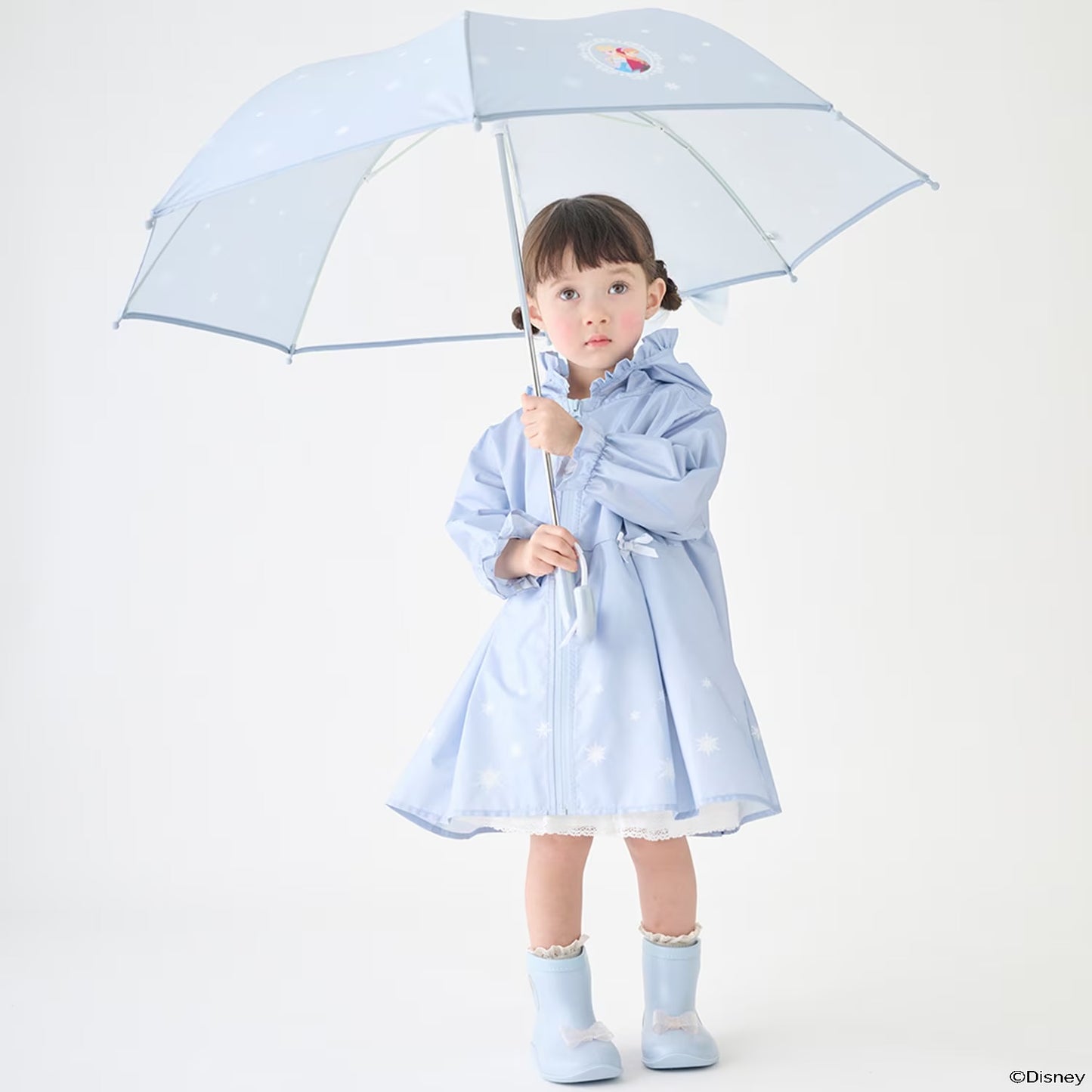 日本直送 pe#main x【Disney】雨傘 50cm 下雨天系列
