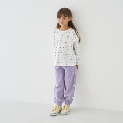 Japanese children's clothing Ly# mine tank top and shorts set 100-150cm girls summer TOPS PANTS 