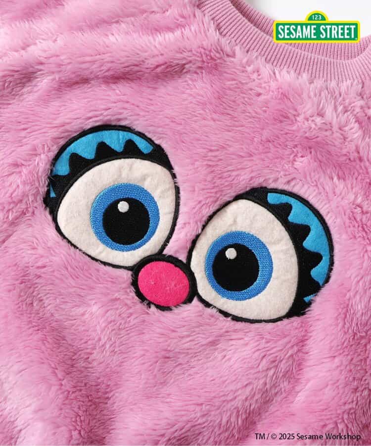 日本童裝 BREEZE x Sesame Street 毛毛上衣 80-140cm 男童款/女童款 冬季 TOPS