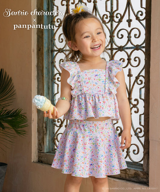 Japanese children's clothing panpantutu Etoile Pink tutu skirt 70-135cm girls' newborn baby summer SKIRTS 