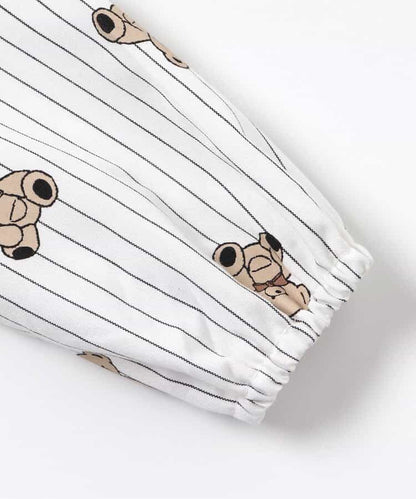 日本童裝 apres les cours x tiny bear 連第裙 90-120cm 女童款 冬季 DRESSES 面試/宴會/表演 兒童服飾