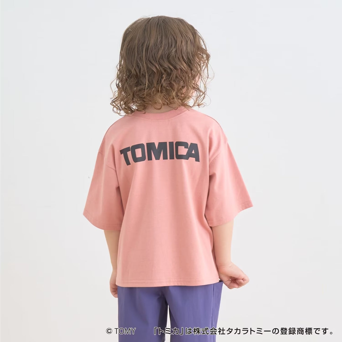 日本童裝 b・R# x Tomica 防污系列 速乾系列 防UV 2Way 前後兩著 印花上衣 90-130cm 男童款 夏季 TOPS