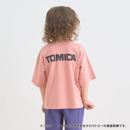 日本童裝 b・R# x Tomica 防污系列 速乾系列 防UV 2Way 前後兩著 印花上衣 90-130cm 男童款 夏季 TOPS