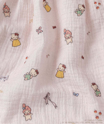 日本童裝 panpantutu x Sanrio x くらはしれい蓬蓬紗布連身裙 90-140cm 女童款 夏季 DRESSES
