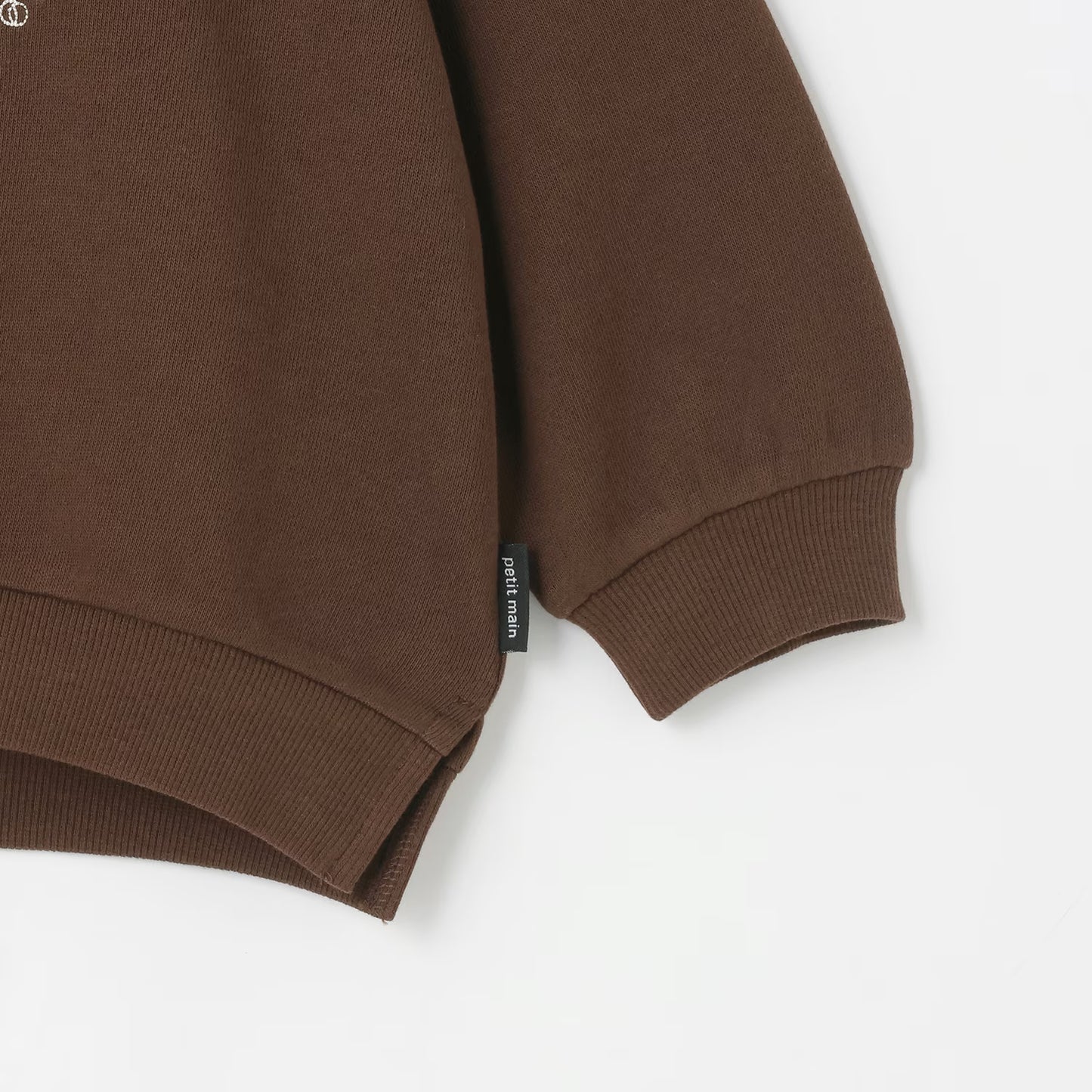 日本童裝 pe#main 印花衛衣 80-130cm 女童款 冬季 TOPS 聖誕紅/新年紅