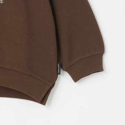 日本童裝 pe#main 印花衛衣 80-130cm 女童款 冬季 TOPS 聖誕紅/新年紅