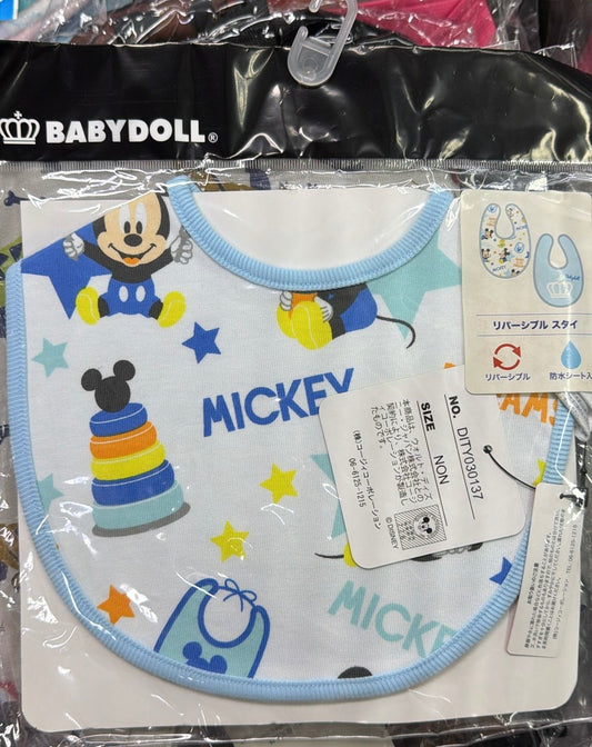 現貨區1-2日寄出--日本童裝 Babydoll 口水巾 日常用品