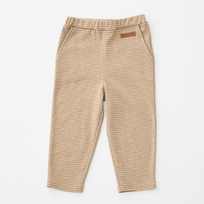 日本童裝 pe#main x【Chiikawa】菱形貼花長褲 80-130cm 男童款/女童款 初生嬰兒 夏季 PANTS