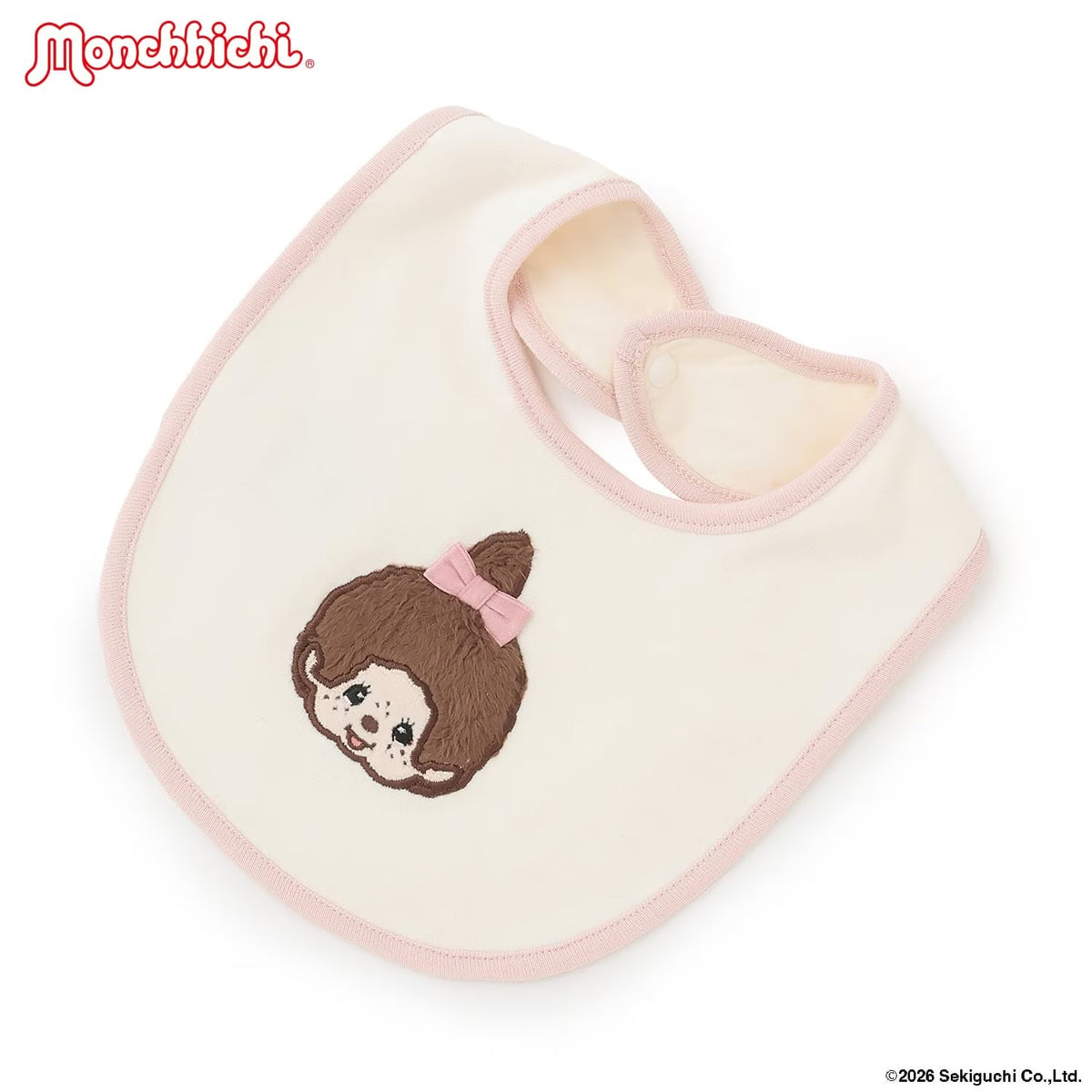 日本直送 pe#main x Monchhichi 口水巾 初生嬰兒 日常用品