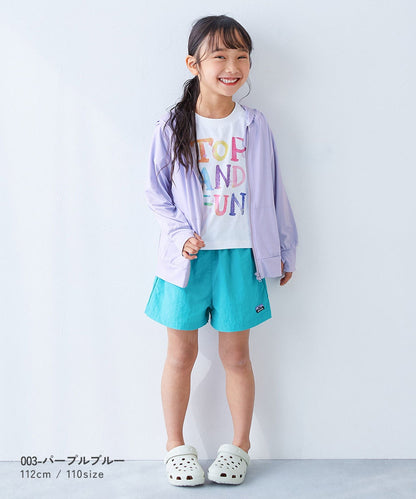 Japanese children's clothing dev!rock waterproof series stand collar thin jacket 100-160cm boys/girls spring and summer outerwear