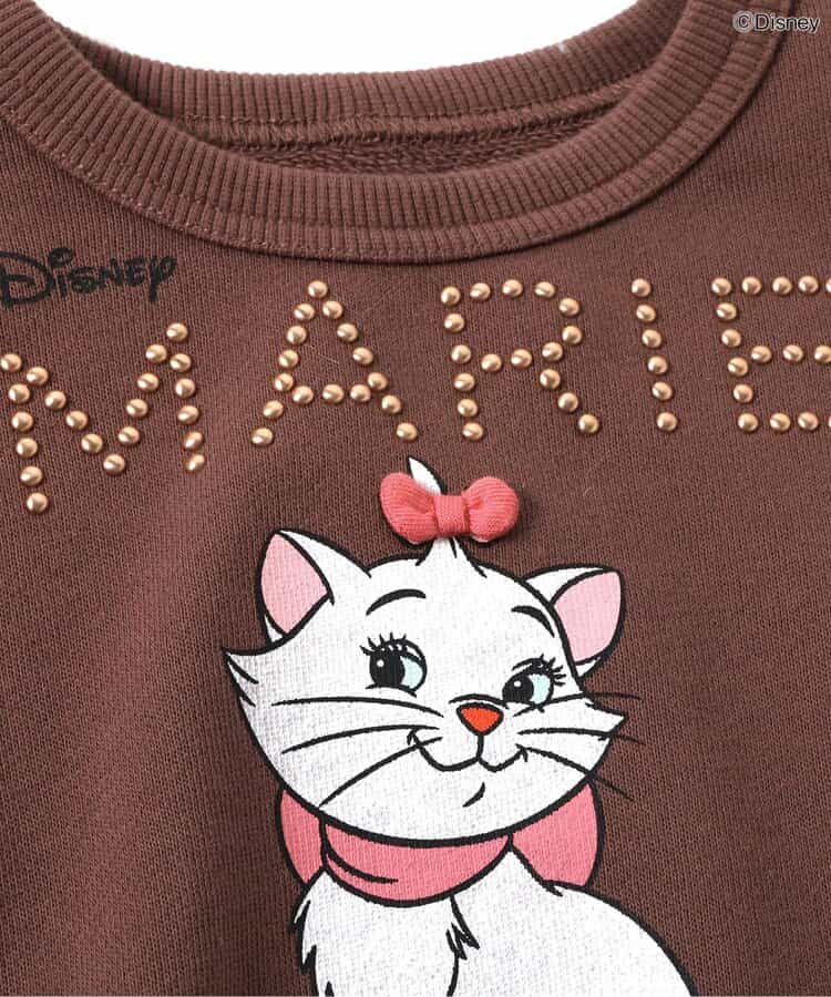 日本童裝 BREEZE x Disney Marie 拼紗衛衣 90-140cm 女童款 冬季 Tops