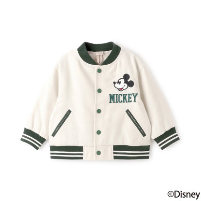 日本童裝 pe#main x Disney 棒球夾棉外套 80-130cm 男童款 秋季 (適合初秋、香港平均溫度）OUTERWEAR 