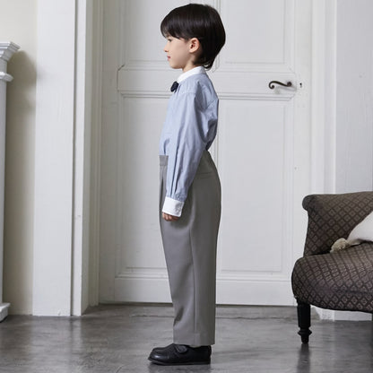 日本童裝 pe#main 禮服三件套裝 110-130cm 男童款 冬季 OUTERWEAR TOPS PANTS 面試/宴會/表演 【日本預售：2026年2月中旬】