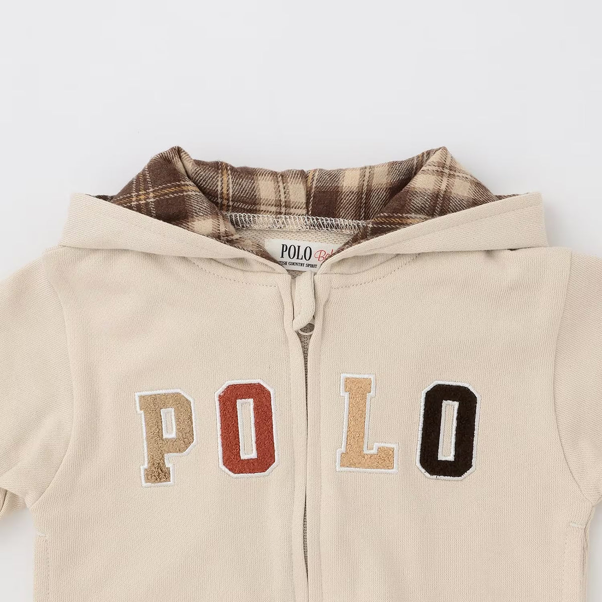 日本童裝 pe#main x【POLO BCS】衛衣外套 70-80cm 男童款/女童款 初生嬰兒 秋季 OUTERWEAR