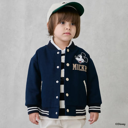 日本童裝 pe#main x Disney 棒球夾棉外套 80-130cm 男童款 秋季 (適合初秋、香港平均溫度）OUTERWEAR 
