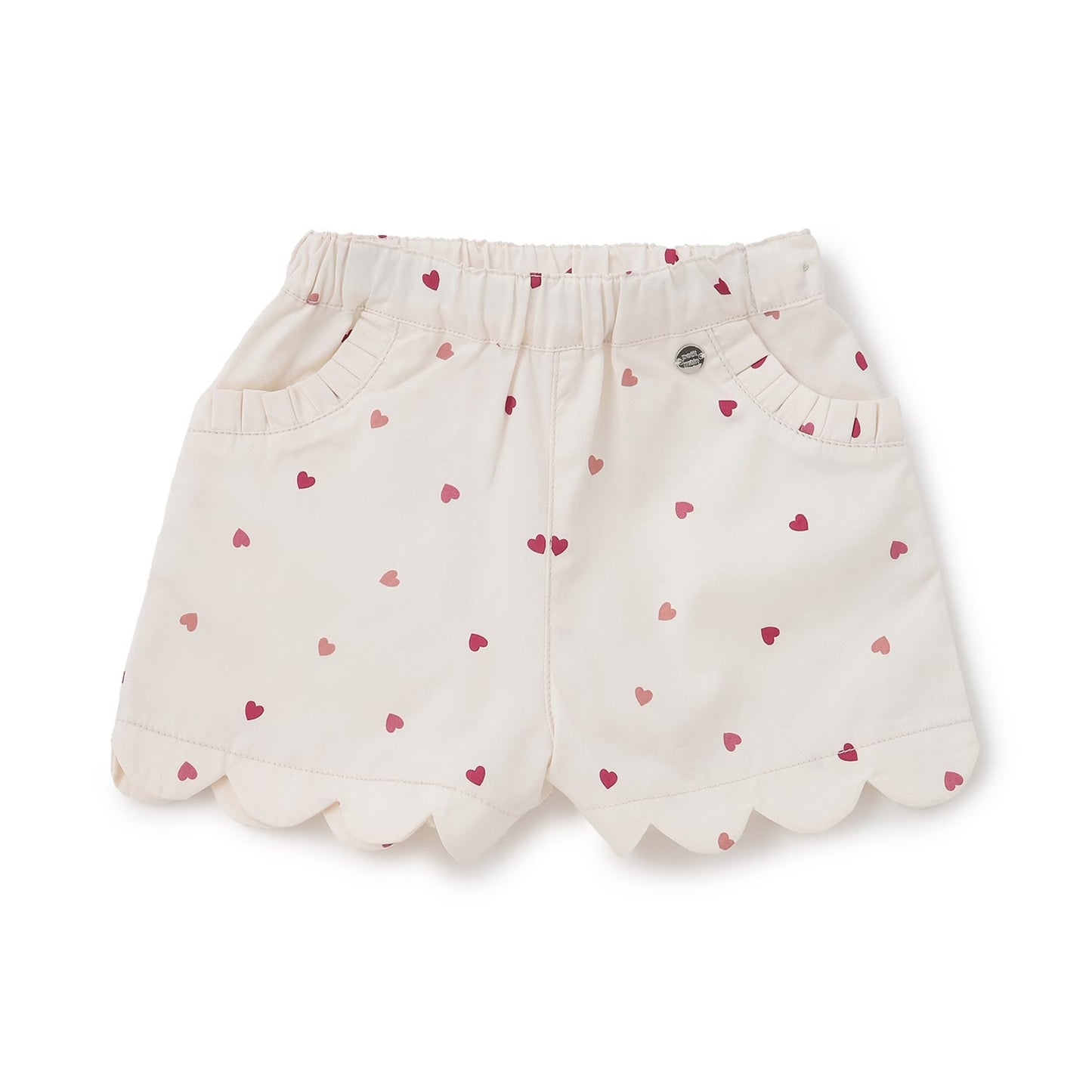 日本童裝 pe#main 防污系列 花邊短褲 80-130cm 女童款 夏季 PANTS