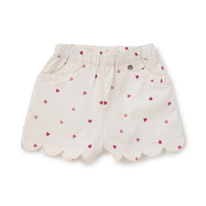 日本童裝 pe#main 防污系列 花邊短褲 80-130cm 女童款 夏季 PANTS