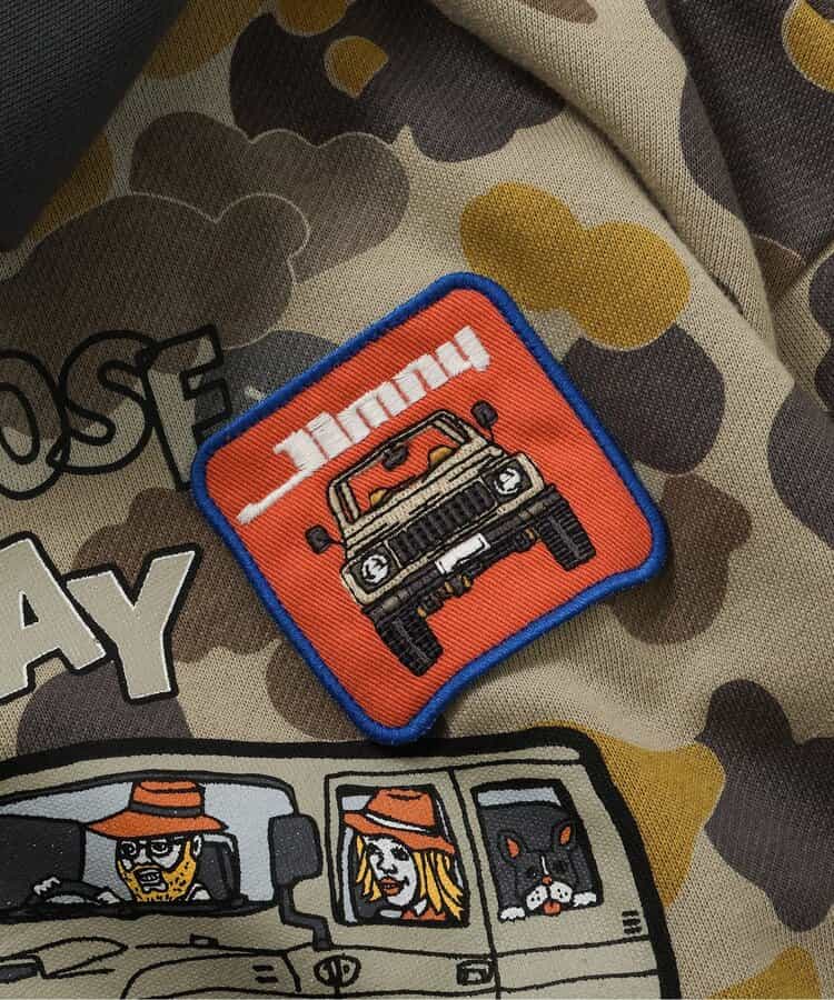 日本童裝 BREEZE x Jimny 衛衣 80-140cm 親子裝 男童款/女童款 冬季 TOPS