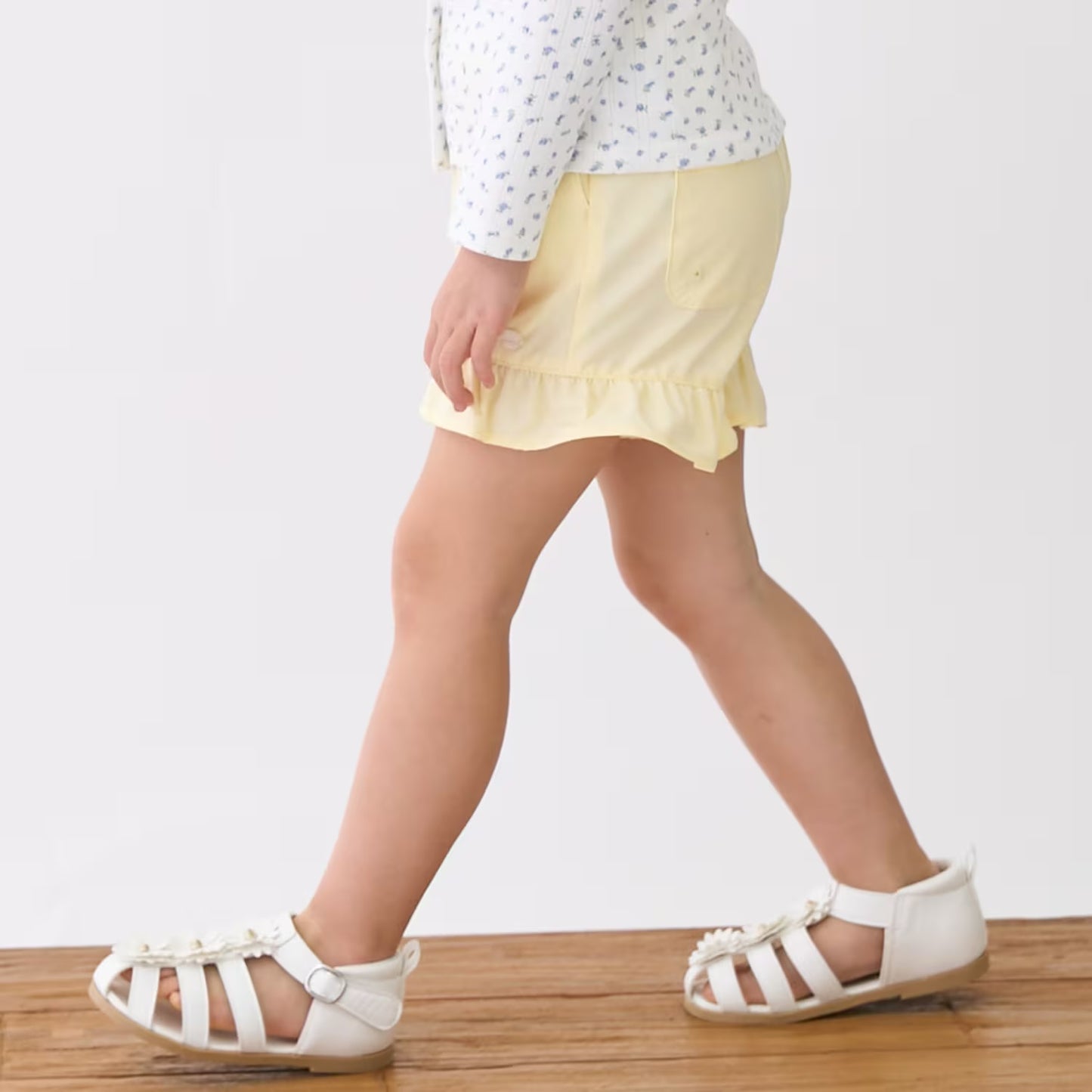 日本童裝 pe#main 水陸兩用 沙灘花邊短褲 80-130cm 女童款 PANTS 夏日玩水泳衣特輯