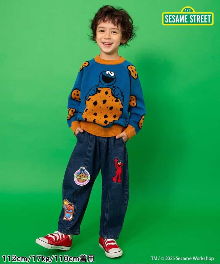 日本童裝 BREEZE x Sesame Street 休閒長褲 80-140cm 男童款/女童款 冬季 PANTS