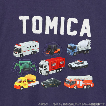 日本童裝 b・R# x Tomica 印花上衣 90-130cm 男童款 秋季 TOPS