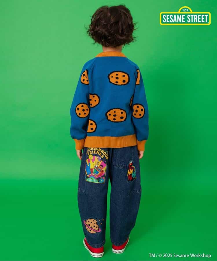 日本童裝 BREEZE x Sesame Street 休閒長褲 80-140cm 男童款/女童款 冬季 PANTS