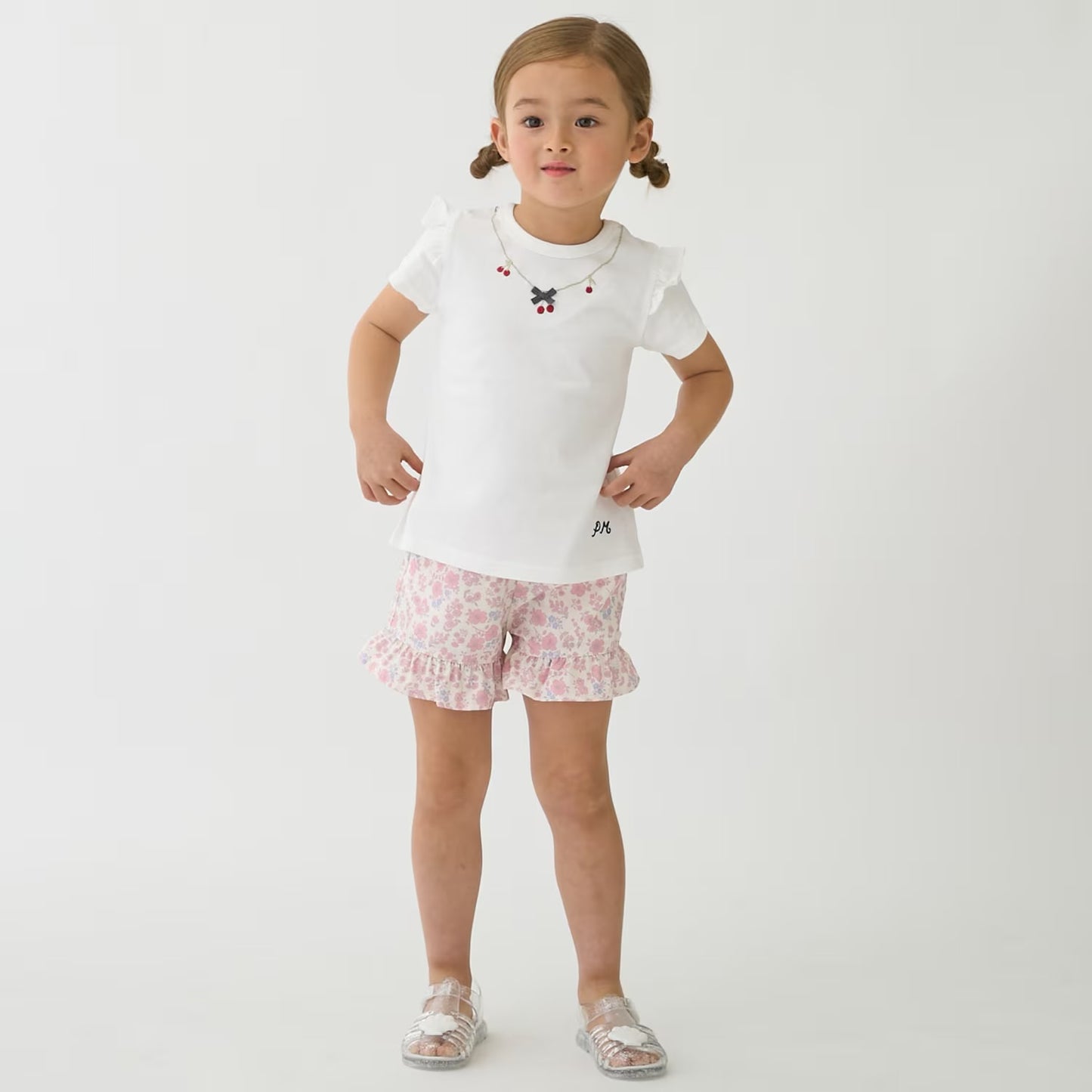 日本童裝 pe#main 各款圖案短袖上衣 80-130cm 女童款 夏季 TOPS