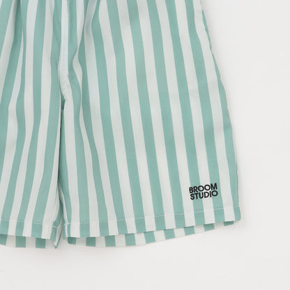 日本童裝 b・R# 接觸冷感 休閒短褲 100-140cm 男童款 夏季 PANTS