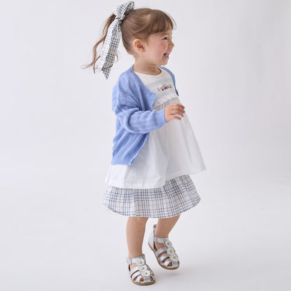 日本童裝 pe#main 針織薄外套 80-130cm 女童款 夏季 OUTERWEAR