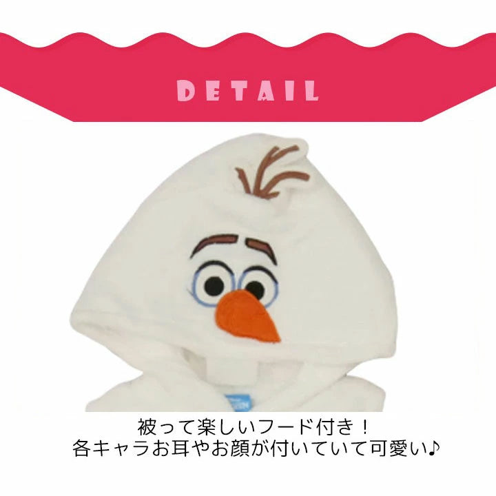 日本童裝 Disney Olaf連帽背心 80-130cm 男童款/女童款 Christmas 聖誕快樂特輯 聖誕服裝/飾物配件