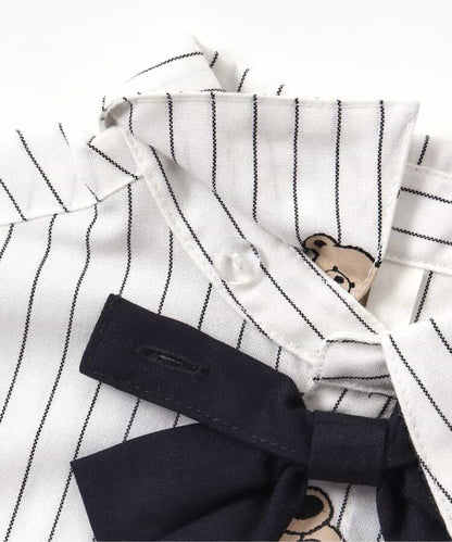 日本童裝 apres les cours x tiny bear 襯衫 90-120cm 男童款 冬季 TOPS 面試/宴會/表演 兒童服飾