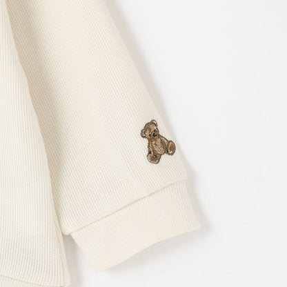 日本童裝 pe#main 假兩件衛衣 80-130cm 男童款 冬季 TOPS