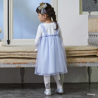 日本童裝 pe#main x Disney Frozen 三件套裝 90-130cm 女童款 冬季 DRESSES OUTERWEAR