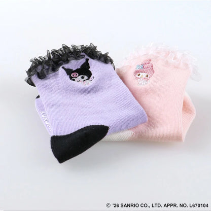 日本直送 Branshes x Sanrio 襪一對 13-21cm 襪系列