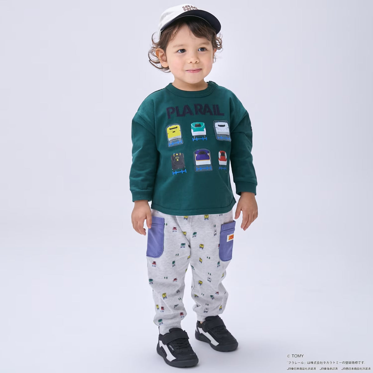日本童裝 pe#main x 新幹線 上衣 80-130cm 男童款 秋季 TOPS 鐵路系列