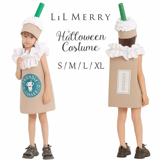 Japanese direct delivery little witch 110-140cm girls Halloween cosplay costume Halloween ghost special