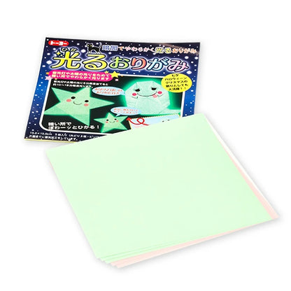 日本直送 聖誕夜光摺紙 隨機10本 聖誕快樂特輯 Christmas Party 發光/玩具/文具/小禮物
