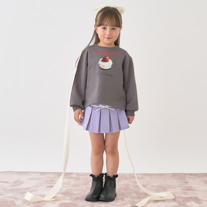 日本童裝 Ly# mine 抓毛蛋糕印花衛衣 100-150cm 女童款 冬季 TOPS