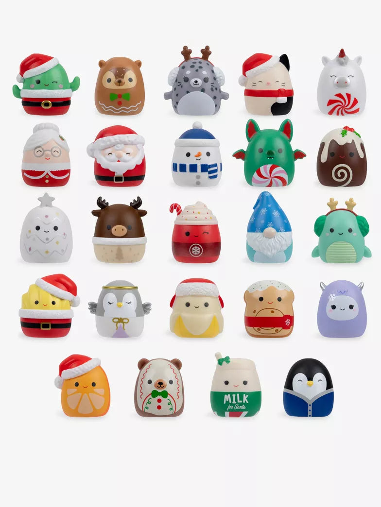 日英美直送 SQUISHMALLOWS Squishalongs Advent Calendar 聖誕倒數日曆 大人款 聖誕快樂特輯 不參與$900免運 滿$900可加$25免運到順豐站/智能櫃 Christmas Advent Calendars 2026