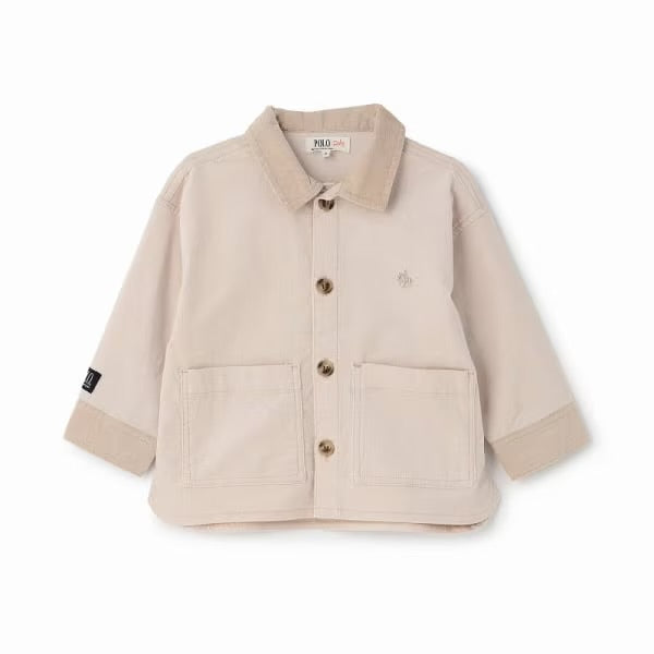 日本童裝 pe#main x【POLO BCS】襯衫外套 80-130cm 男童款/女童款 秋季 TOPS OUTERWEAR