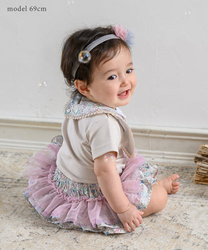 Japanese children's clothing panpantutu Etoile Pink tutu skirt 70-135cm girls' newborn baby summer SKIRTS 