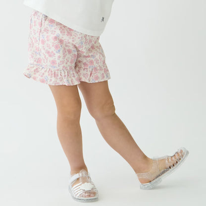 日本童裝 pe#main 水陸兩用 沙灘花邊短褲 80-130cm 女童款 PANTS 夏日玩水泳衣特輯