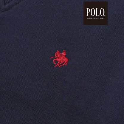 日本童裝  SLAP SLIP x POLO BCS Logo印花衛衣 80-130cm 男童款/女童款 秋季 TOPS